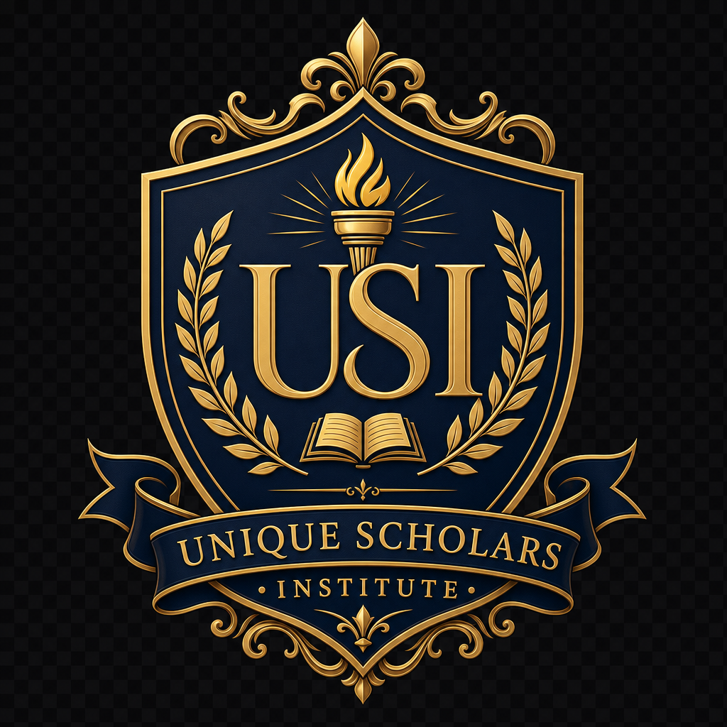Unique Scholars Institute shield crest